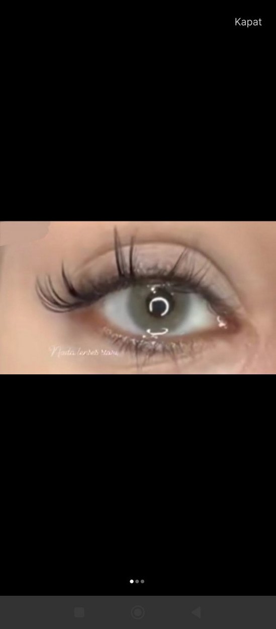 Koyu Kahverengi Takma Kirpik - Görsel 4