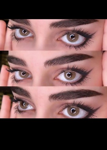 Parlak Bej Takma Kirpik - Görsel 2