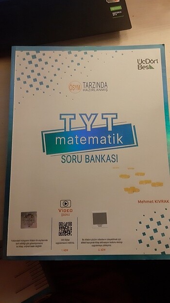345 Yayınları TYT Matematik Soru Bankası 2023 Model