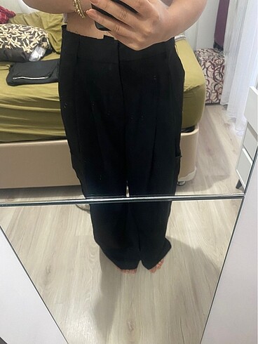 m Beden Zara kargo pantolon