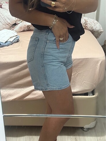 Zara Zara mom kot şort
