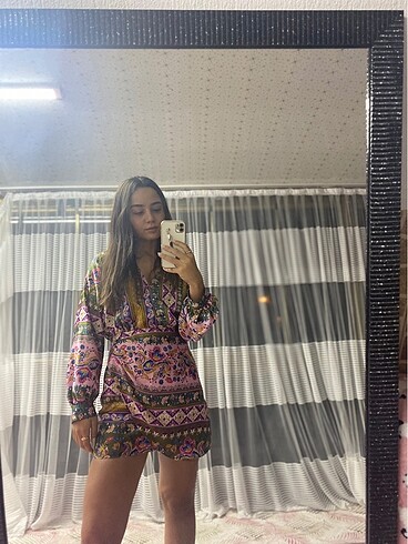 s Beden çeşitli Renk Zara elbise
