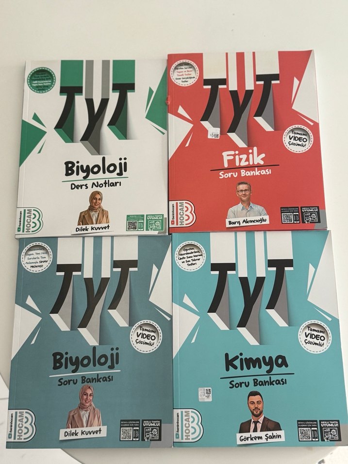 TYT Fizik, Biyoloji ve Kimya Soru Bankaları - Görsel 2