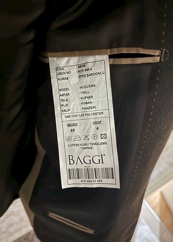 Baggi Erkek Ceketi - Görsel 4