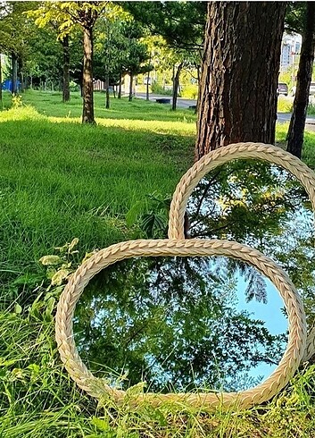 RATTAN DUVAR AYNASI 
