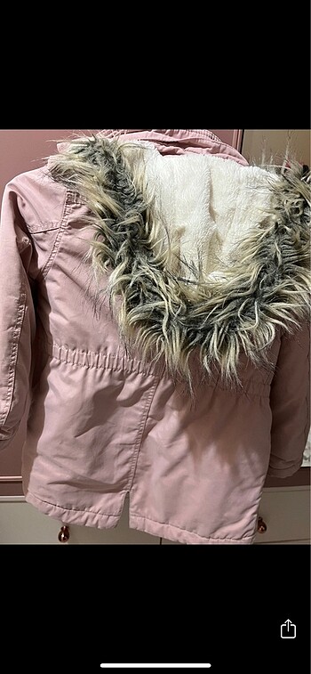 6 Yaş Beden pembe Renk H&m Kaban