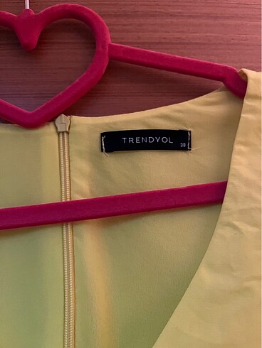 Trendyol & Milla Trendyol sarı elbise