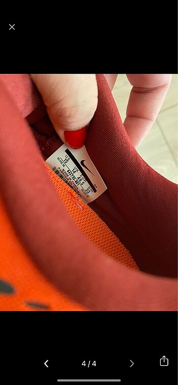45 Beden kırmızı Renk Nike kırmızı 49.5 spor ayakkabı