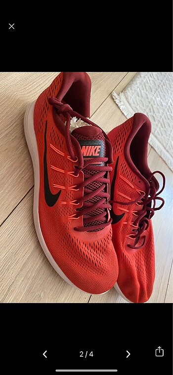 Nike Nike kırmızı 49.5 spor ayakkabı