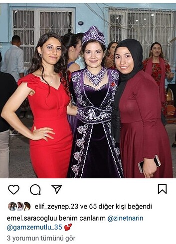 36 Beden Kırmızı balık abiye