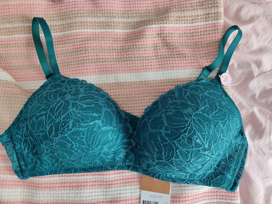 90b cosy lace petrol yesili sutyen - Görsel 2