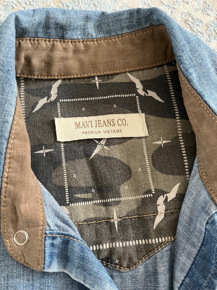 Erkek kot gömlek - Görsel 2