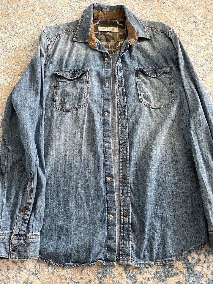 Erkek kot gömlek - Görsel 4