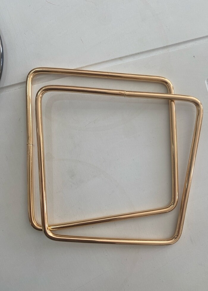 Metal 1 çift çanta sapı - Görsel 4