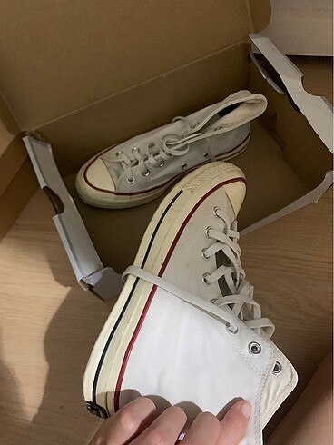 39 Beden beyaz Renk Beyaz Converse