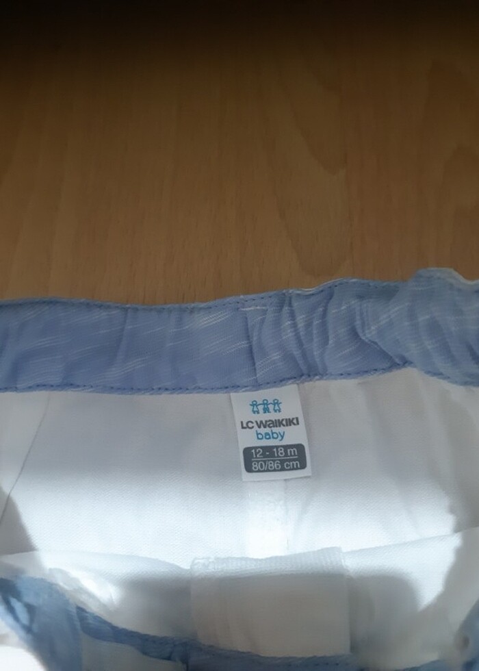 Erkek çocuk keten şort - Görsel 2