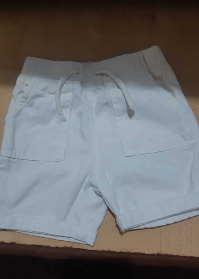 Erkek çocuk keten şort - Görsel 3