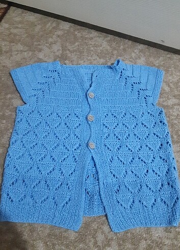 Örgü yelek - Görsel 4