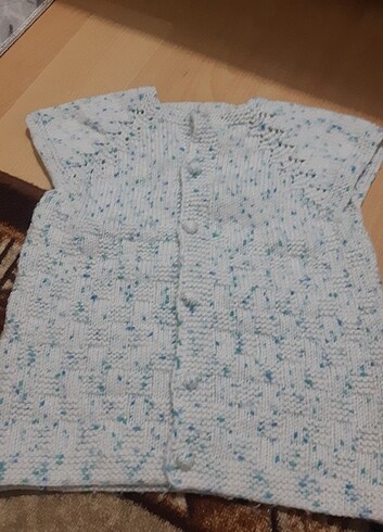 Örgü yelek - Görsel 6