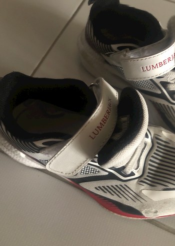 Kız Çocuk Beyaz Spor Ayakkabı Velcro - Görsel 3