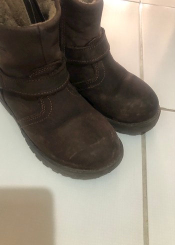 Kahverengi Süet Kemerli Erkek Çocuk Botları - Görsel 5