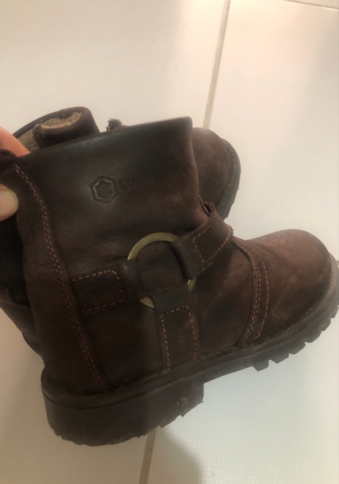 Kahverengi Süet Kemerli Erkek Çocuk Botları - Görsel 4