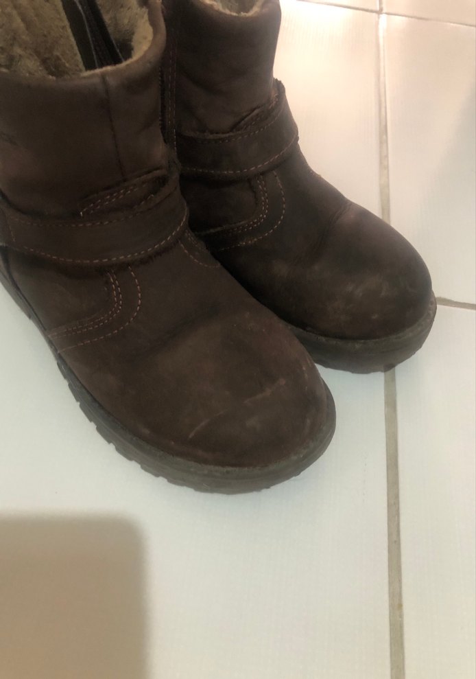 Kahverengi Süet Kemerli Erkek Çocuk Botları - Görsel 5