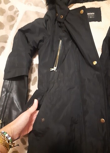 Bayan mont parka - Görsel 4