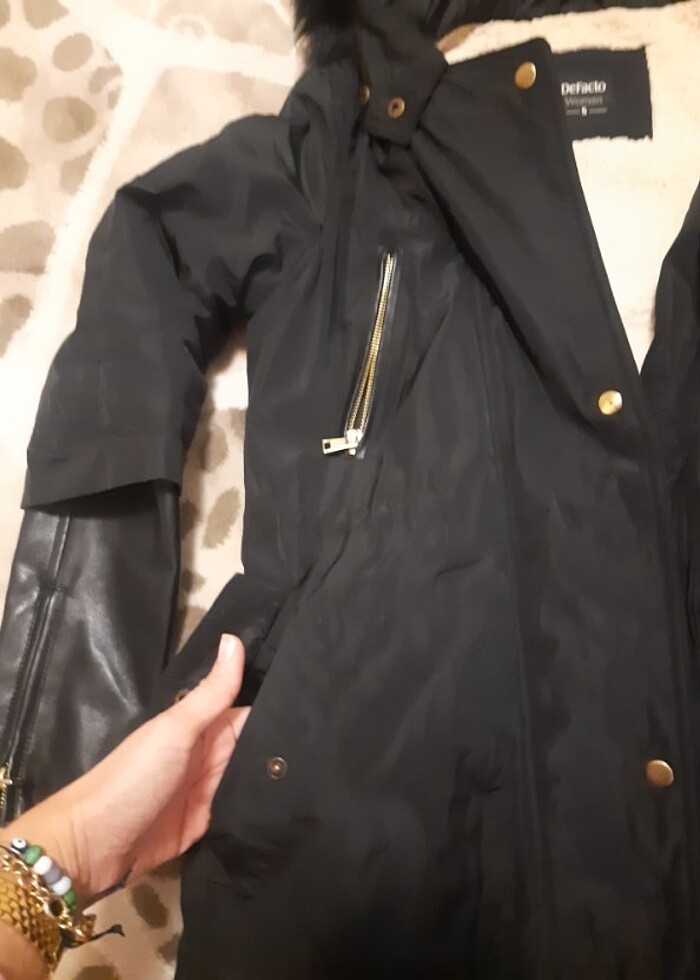 Bayan mont parka - Görsel 4