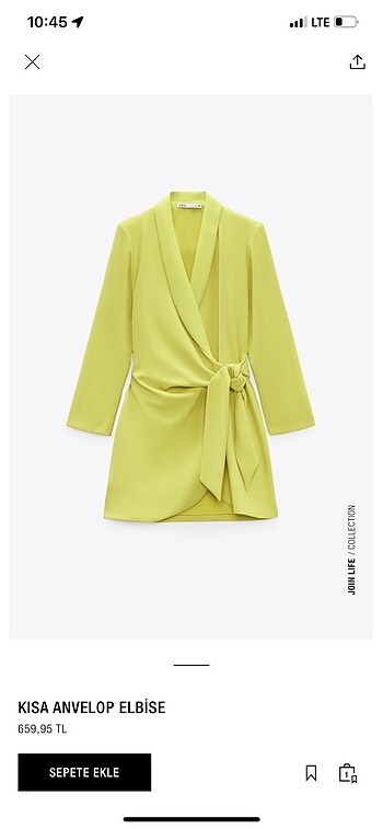 Zara yeni sezon elbise