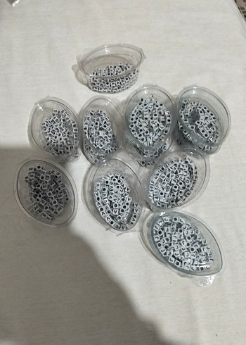 Gri Harfli Tırnak Süslemeleri - Görsel 7