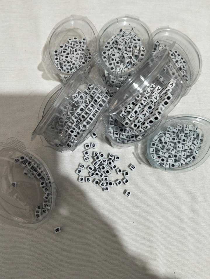 Gri Harfli Tırnak Süslemeleri - Görsel 4