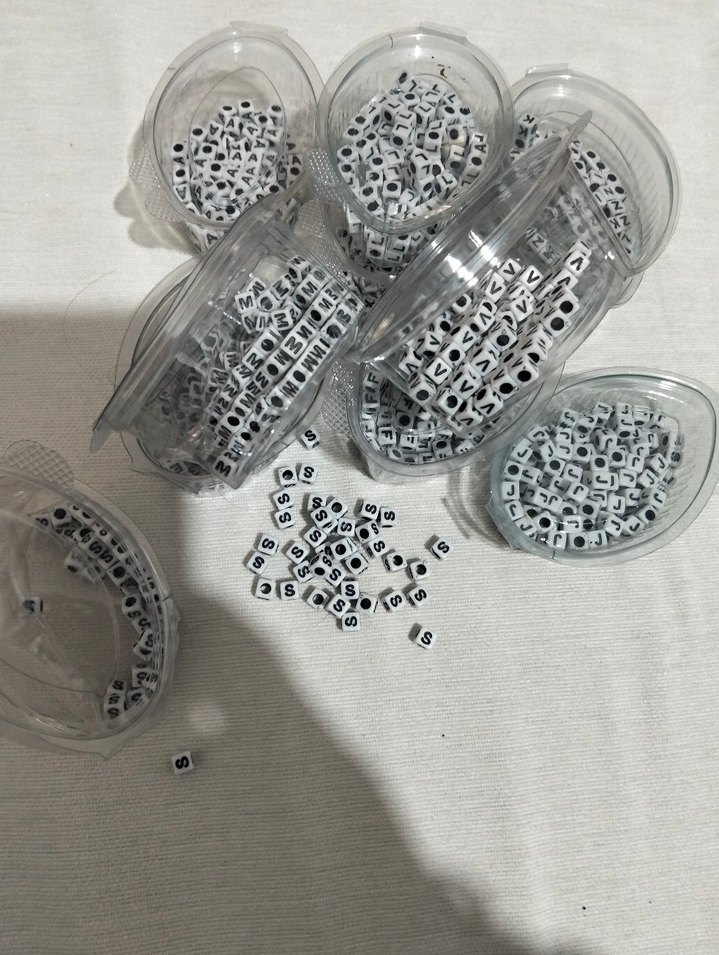 Gri Harfli Tırnak Süslemeleri - Görsel 5