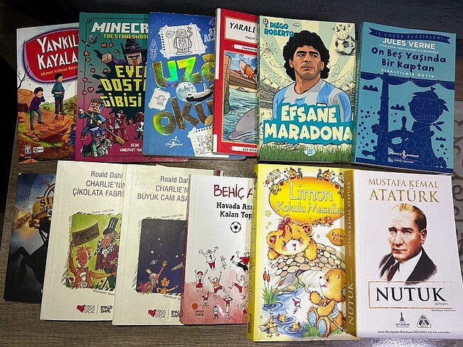 12 adet çocuk kitabı