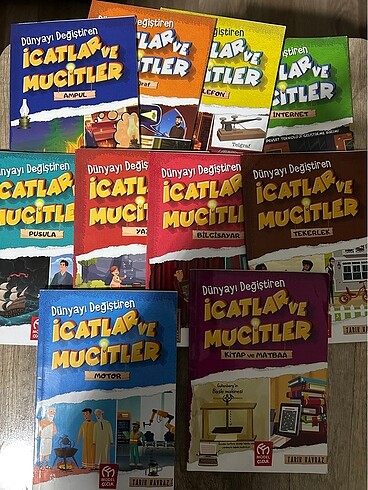  İcatlar mucitler çocuk kitabı