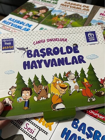Başrolde hayvanlar çocuk kitabı