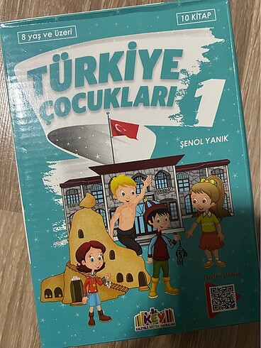 Türkiye çocukları çocuk kitabı set