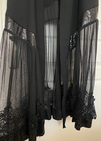 42 Beden Siyah Abaya