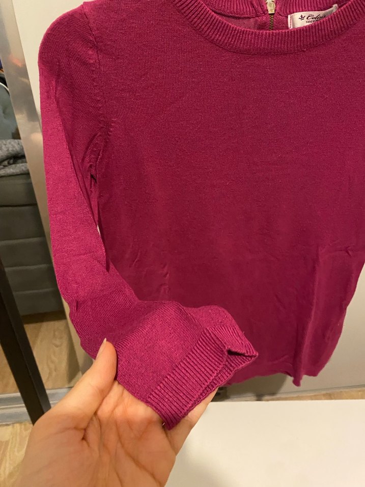 Colins Mürdüm Kadın İnce Triko Kazak - Görsel 3