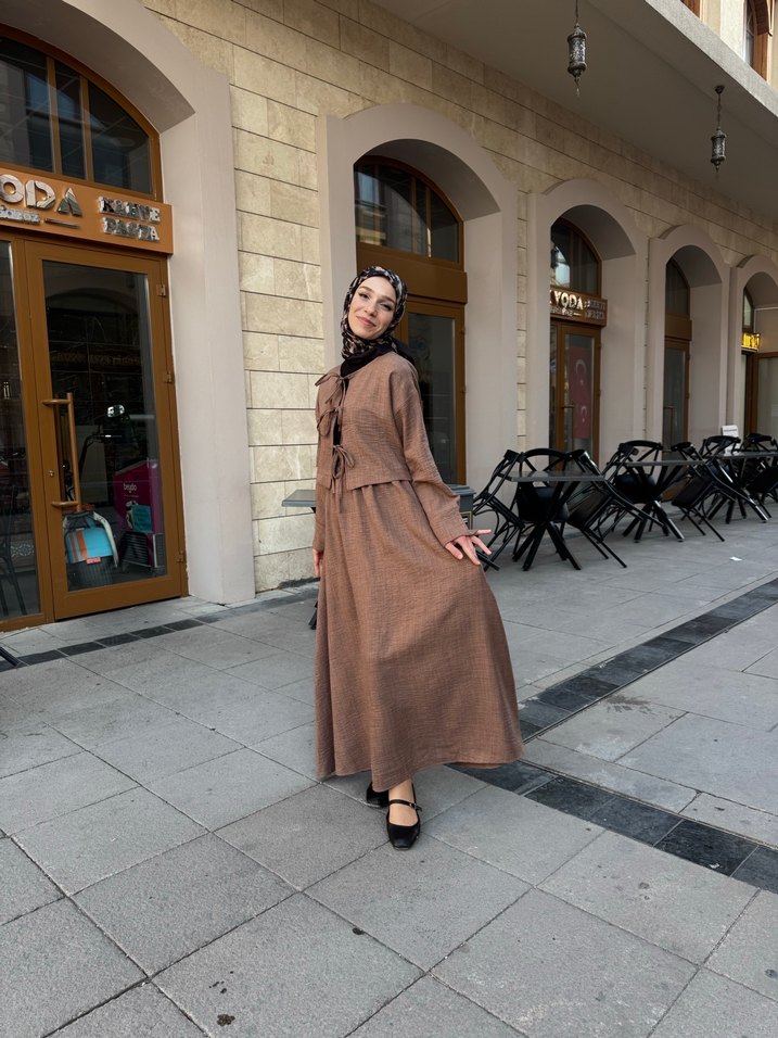 Keten etekli takım - Görsel 2