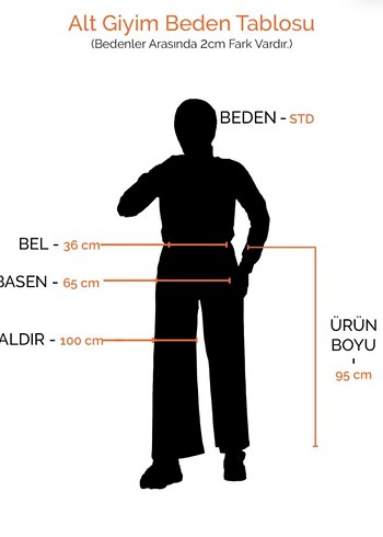 universal Beden Siyah Uzun Piliseli Etek