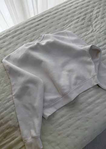 Stradivarius Beyaz sweatshirt