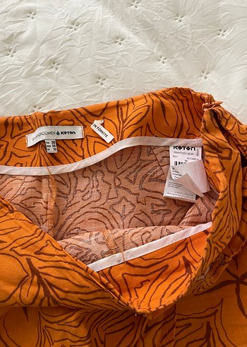 38 Beden Bağlamalı Mini Şort Etek