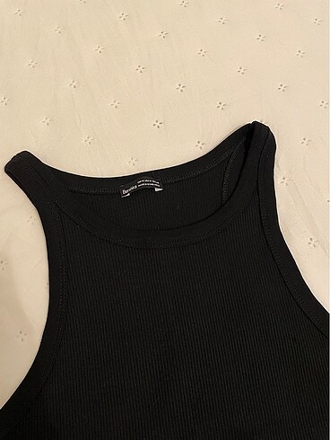 Bershka Siyah Crop