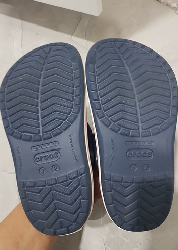 33 Beden crocs erkek çocuk terlik