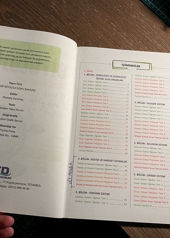 11. Sınıf Magic Biyoloji Soru Bankası