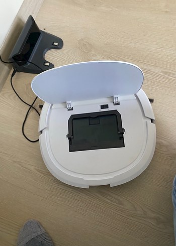 King Beyaz Robot Süpürge - Görsel 3