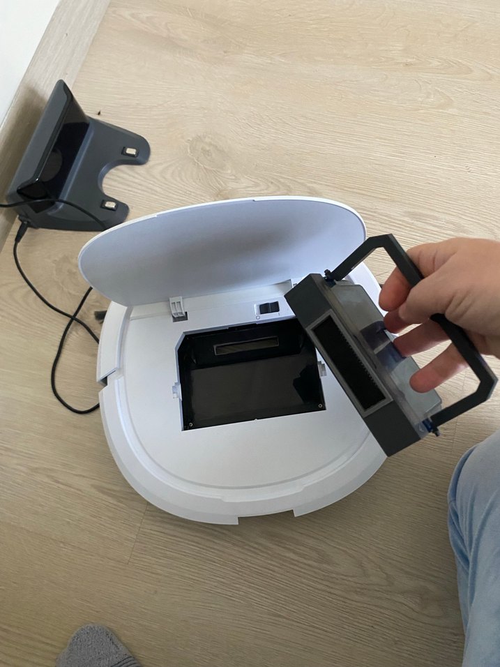 King Beyaz Robot Süpürge - Görsel 4