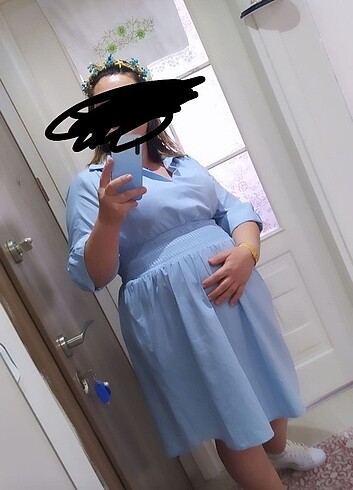 Hamile elbisesi - Görsel 5