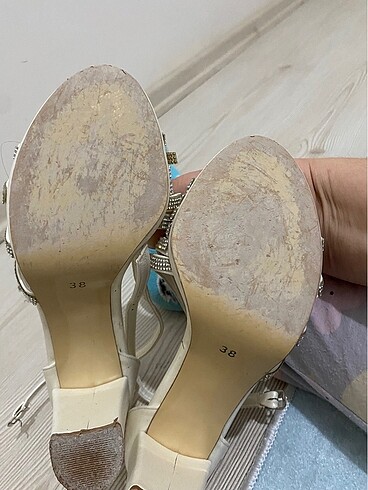 38 numara gelinlık abiye ayakkabı - Görsel 6